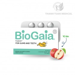 [New 2024] Viên ngậm vi sinh BioGaia ProDentis vị Táo - Cải thiện tình trạng răng miệng và tiêu hóa đường ruột