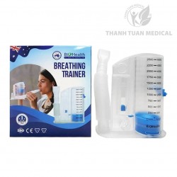 Dụng cụ hỗ trợ thở, phục hồi chức năng phổi TẬP THỞ BIOHEALTH VIS 01 Nhập Úc (Phiên bản điều trị)